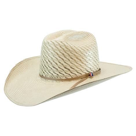 Resistol Ryder Wright Western Straw With 4 1/4" Brim Hat